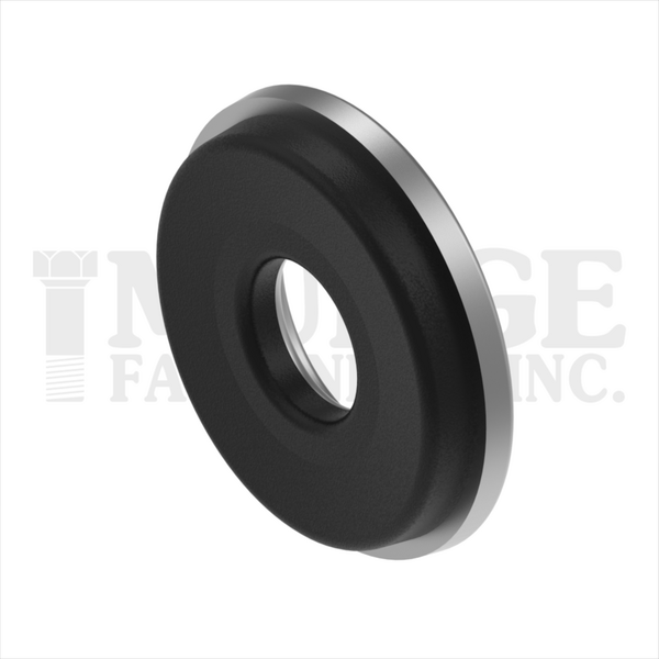 353037100TZ4 3/8 X 1" BONDED SEALING WASHER, TRIVALENT BLACK ZINC